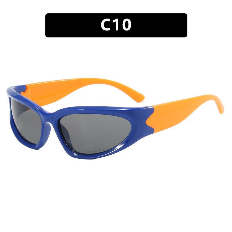 Damen Sportliche Sonnenbrille mit ergonomischem Design und polarisierten Gläsern Brehn