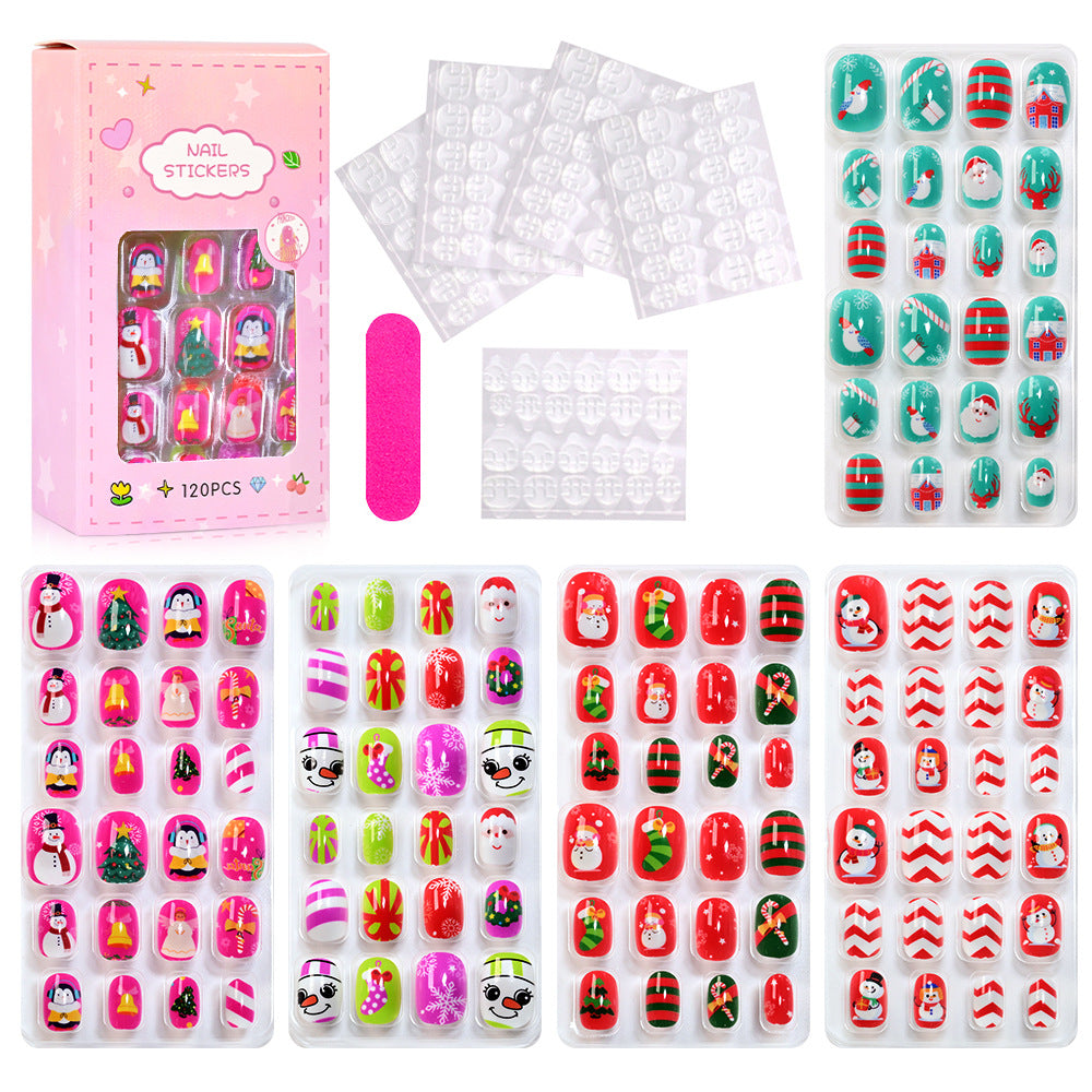 Kreatives Cartoon Nagelkunst Aufkleber Set Brehn