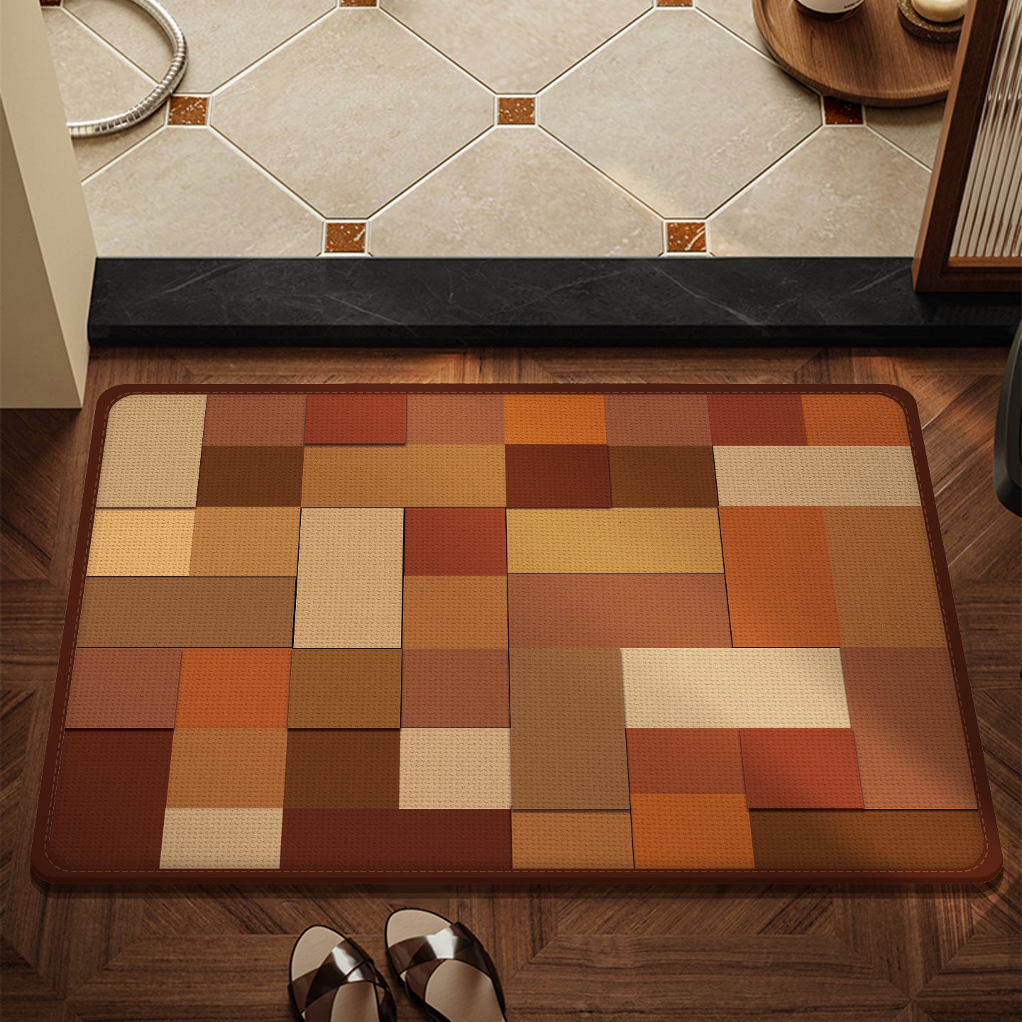 Texturiertes Holz-Muster-Matte