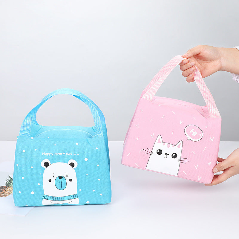 Süße Bärenprint isolierte Lunch-Tasche Brehn