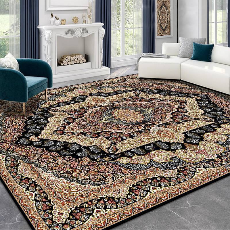 Luxuriöser Floral-Muster-Teppich