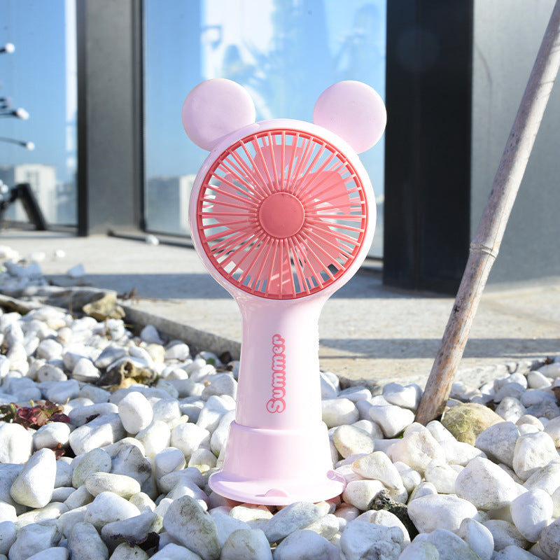 Damen Tragbarer Mini-Ventilator mit lustigem Tierdesign Brehn