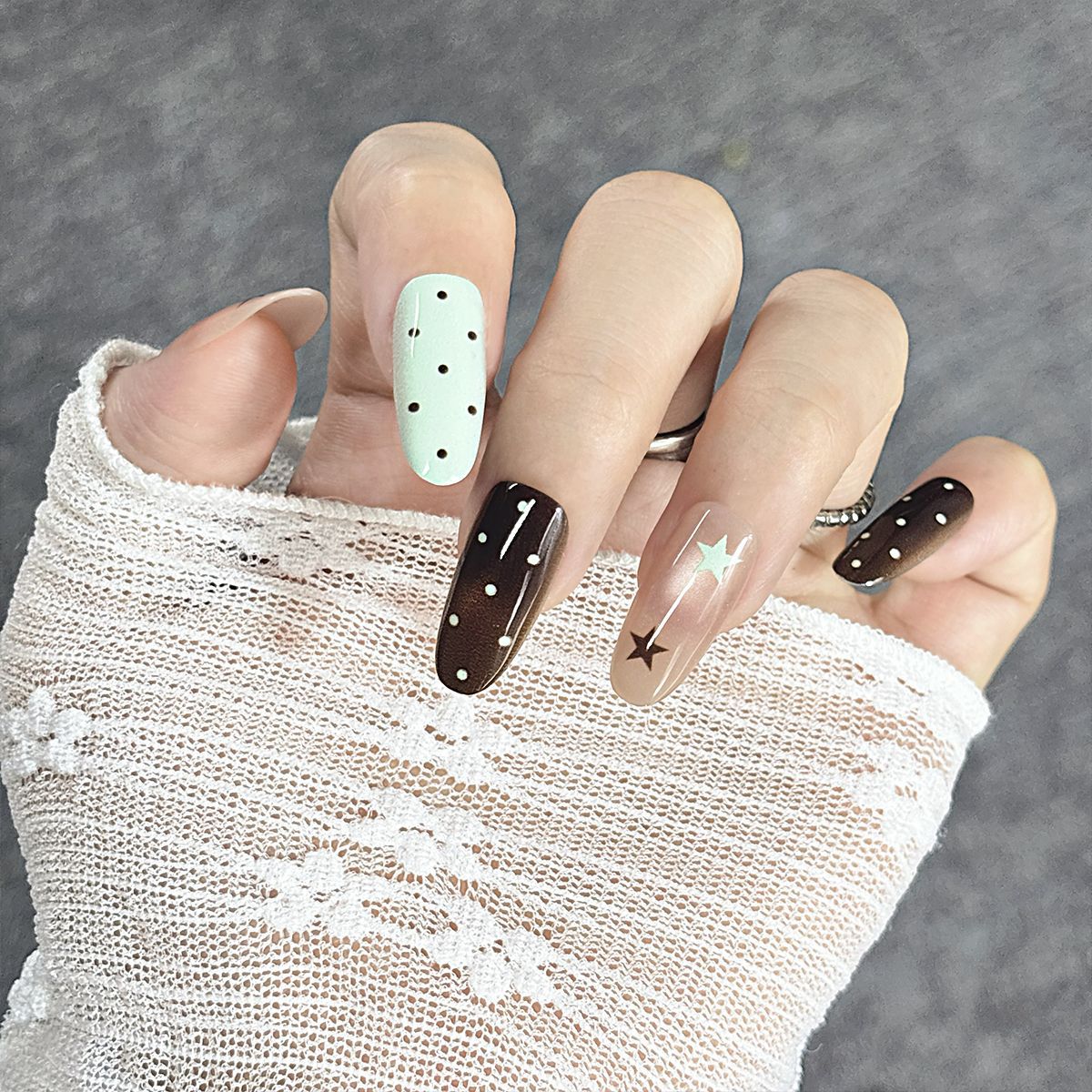Fashion Press-On Nail Set Brehn