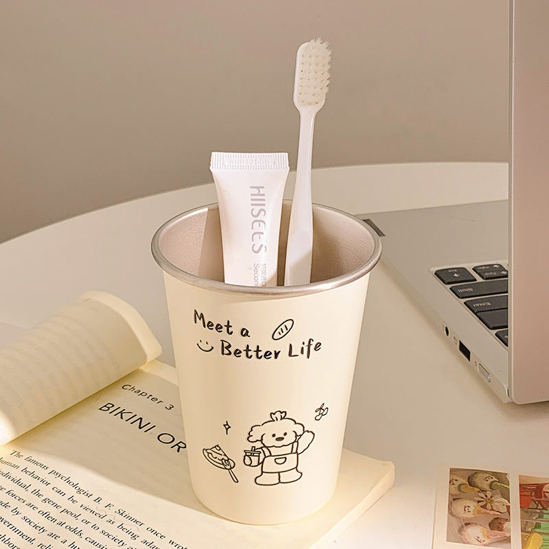 Keramiktasse mit Fröhlichem Charakterdesign Brehn