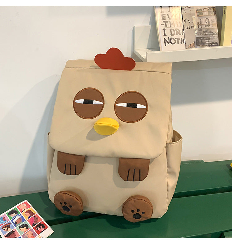 Süße Hühner-Themen Plüsch-Rucksack Brehn
