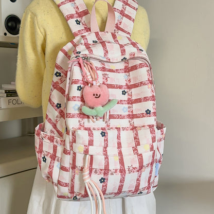 Blumenmuster Alltags-Rucksack Brehn