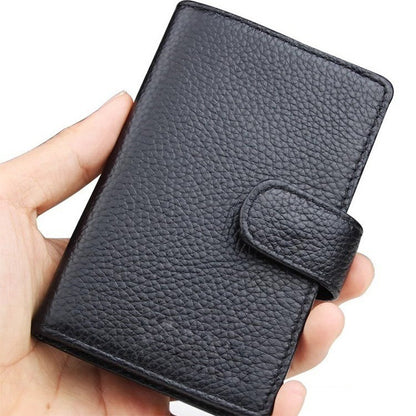 Premium Leder Kreditkartenhalter