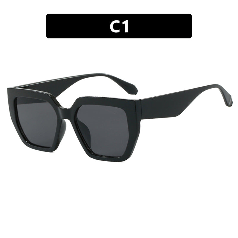 Damen geometrische Brille im modischen Schildkrötenmuster Brehn