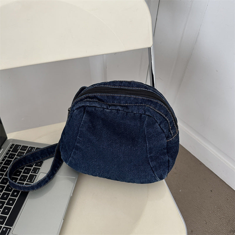 Lässige Denim Umhängetasche