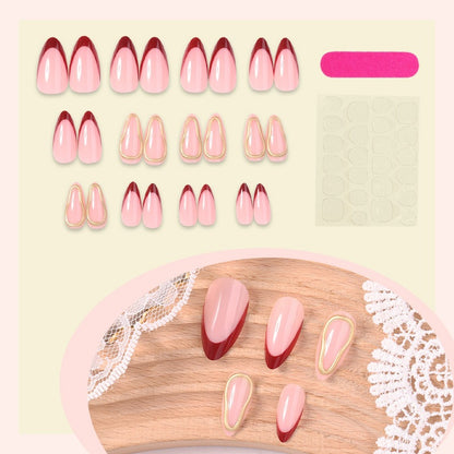 Kunstnagelset mit stilvollen Designs Brehn