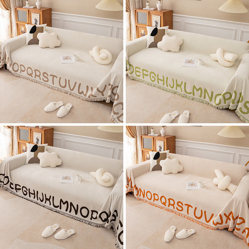 Gemütliche dekorative Sofa-Wurfdecke
