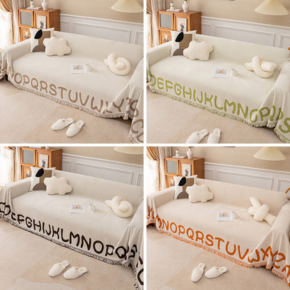 Gemütliche dekorative Sofa-Wurfdecke