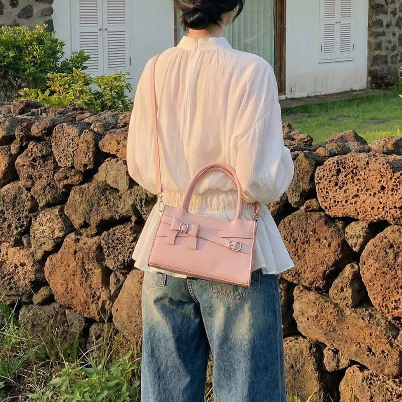 WoChic Strukturiere Mini-Handtasche Brehn