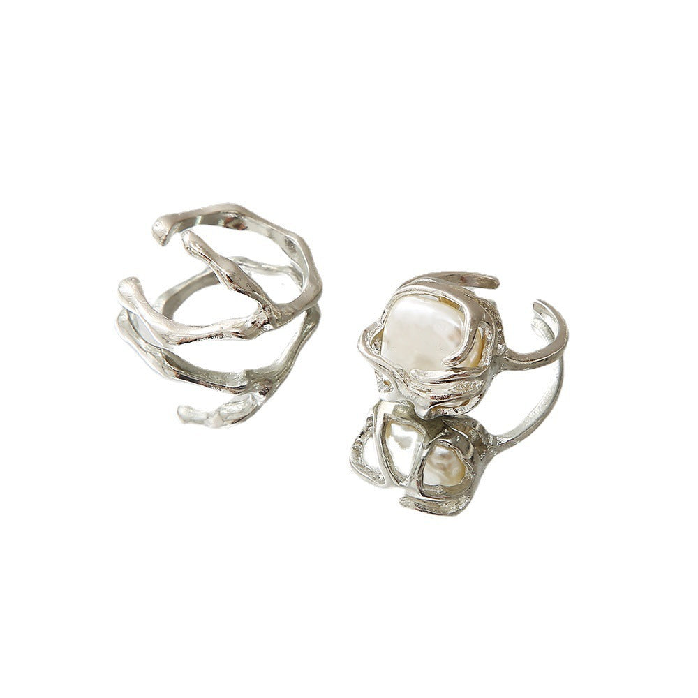 Stilvoller Ring mit Organischem Design Brehn