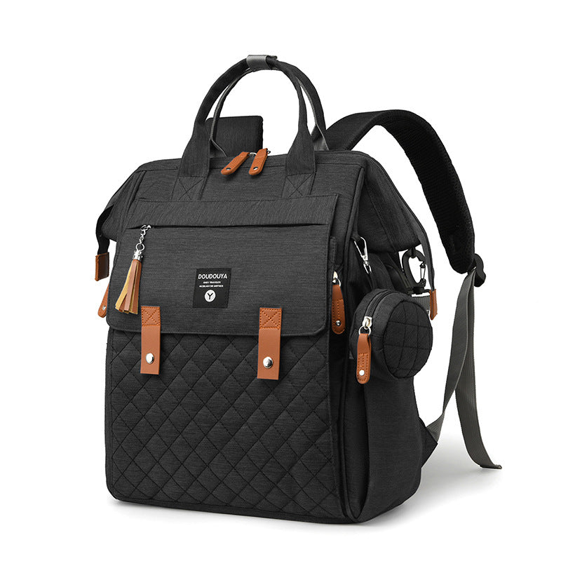 Multifunktionaler gesteppten Windelrucksack Brehn