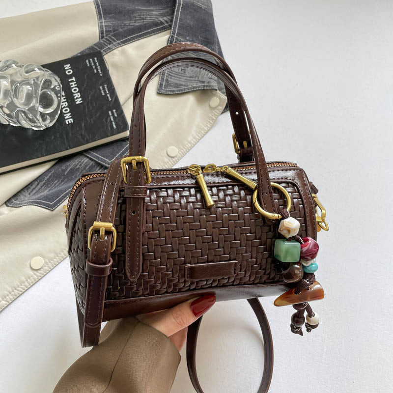 ven Leder Mini Handtasche Brehn