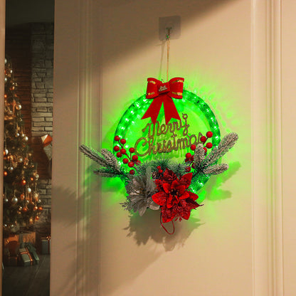 Beleuchteter Weihnachtshkranz Brehn
