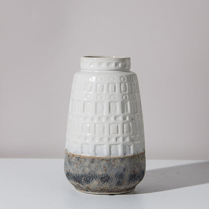 Strukturierte Keramische Dekorative Vase
