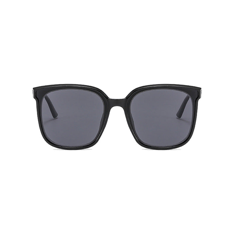 Damen moderne Quadratische Sonnenbrille mit UV-Schutz und schmalen Bügeln Brehn