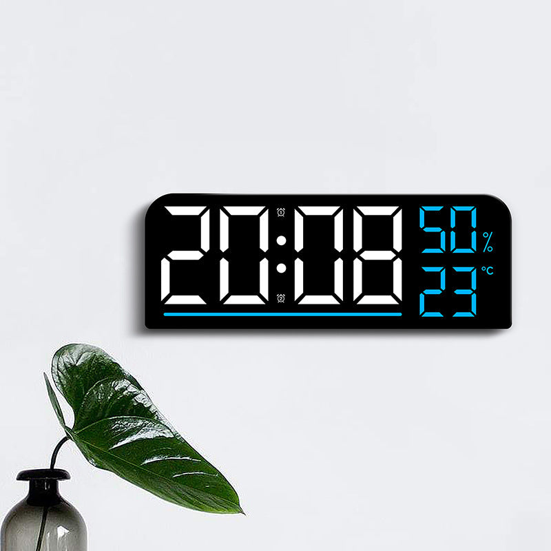 Digitaler Tischwecker mit Hygrometer und Temperaturanzeige Brehn