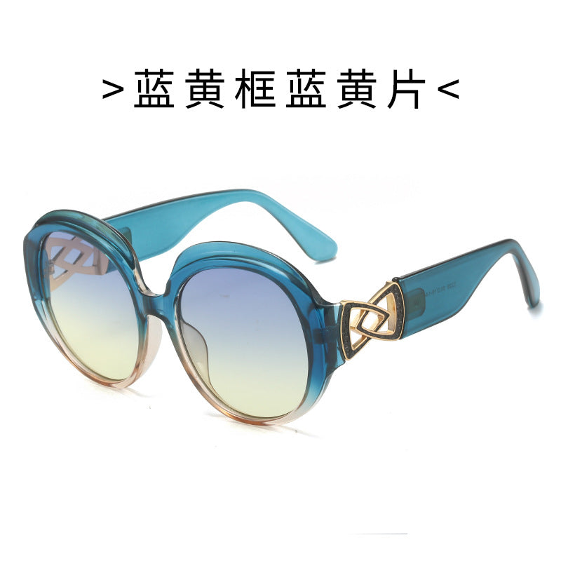 Damen Designer-Sonnenbrille mit luxuriösen Verzierungen Brehn