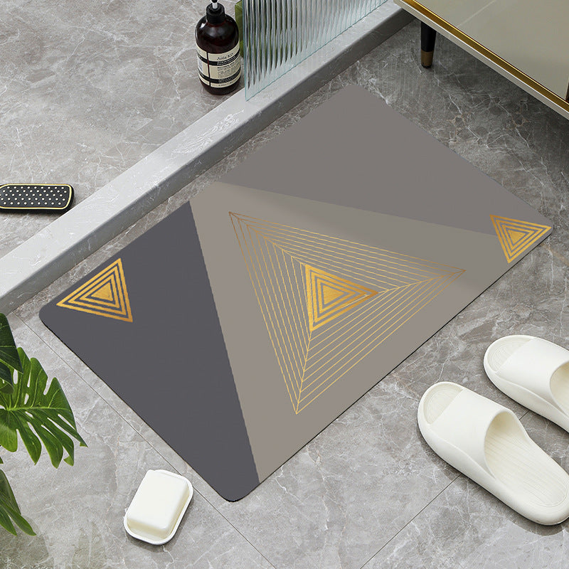 Moderne Minimalistische Badezimmermatte Brehn