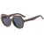 Damen Designer-Sonnenbrille mit extravagantem Schildpatt-Rahmen Brehn