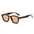 Zeitgenössische Übergroße Quadratische Sonnenbrille Brehn