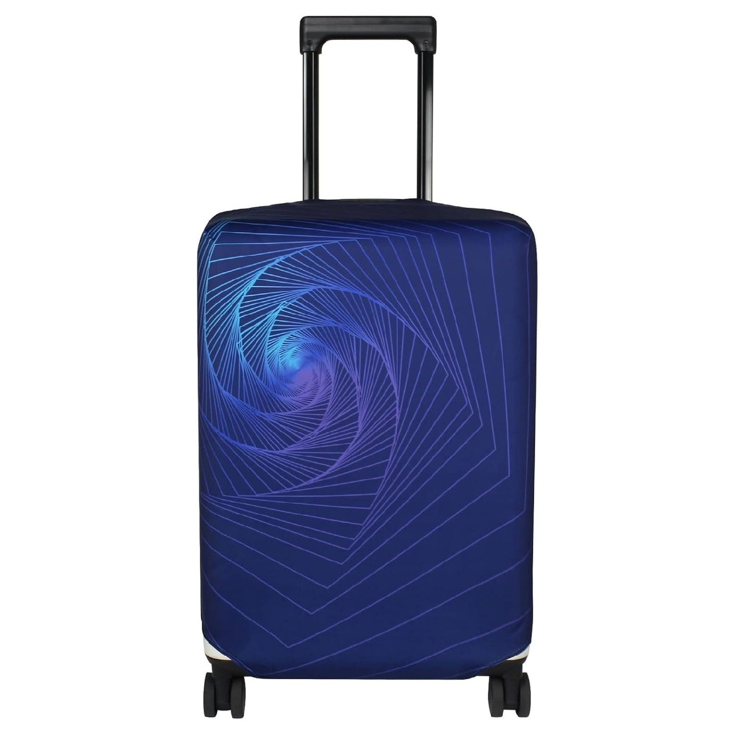Unisex nan elastische Kofferhülle mit Mandala-Motiv, dehnbarer Schutzbezug für Teleskopgriff und Rollen Brehn
