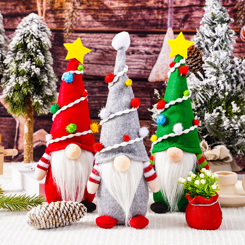 Dekorative Weihnachtsgnom Figur Brehn