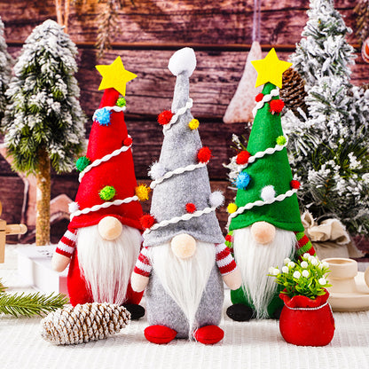 Dekorative Weihnachtsgnom Figur Brehn