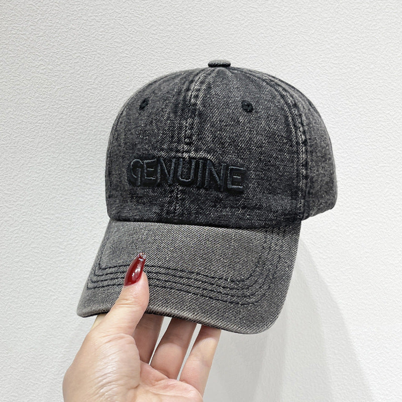 Herren Denim Baseballcap Brehn