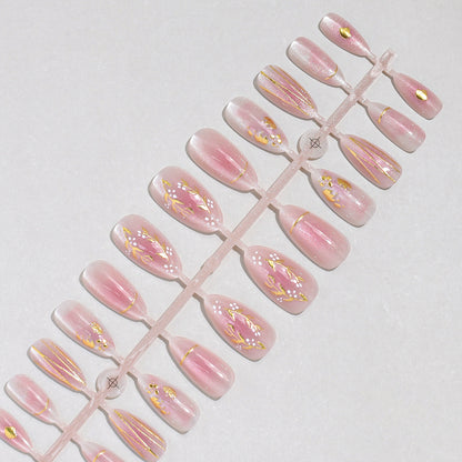 Vielseitiges Press-On Nagelkunst Set Brehn
