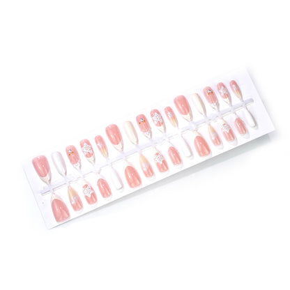 Premium Dekorative Press-On Nagelkunst Set