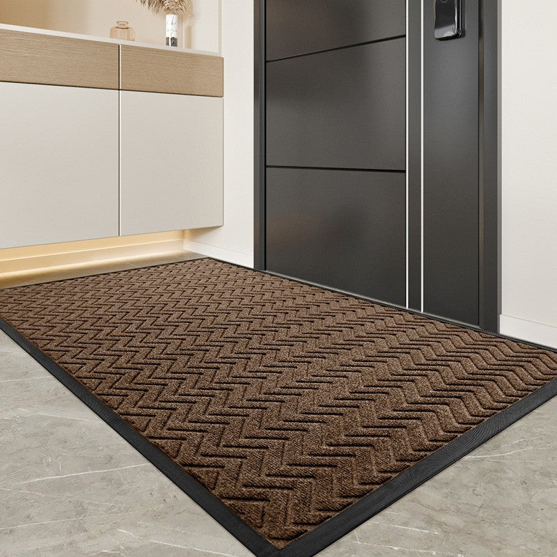 Langlebig Chevron Design Eingangsmatte Brehn
