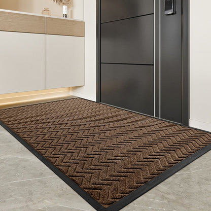 Langlebig Chevron Design Eingangsmatte Brehn