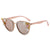 Damen Glamouröse Cat-Eye Sonnenbrille mit floralen Verzierungen Brehn
