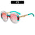Statement Circle Frame Sonnenbrillen