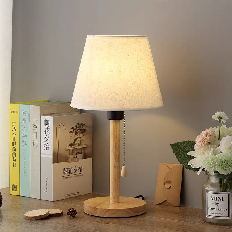 Moderne Pleated Shade Tischlampe