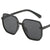 Damen geometrische Sonnenbrille im modernen Design Brehn