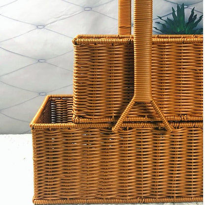 Dual-Layer Geflochtener Aufbewahrungskorb Brehn