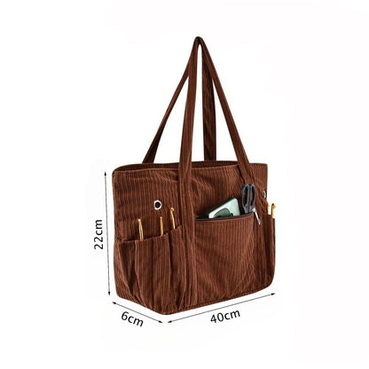 Funktionale Aufbewahrungstasche mit Mehreren Außentaschen Brehn