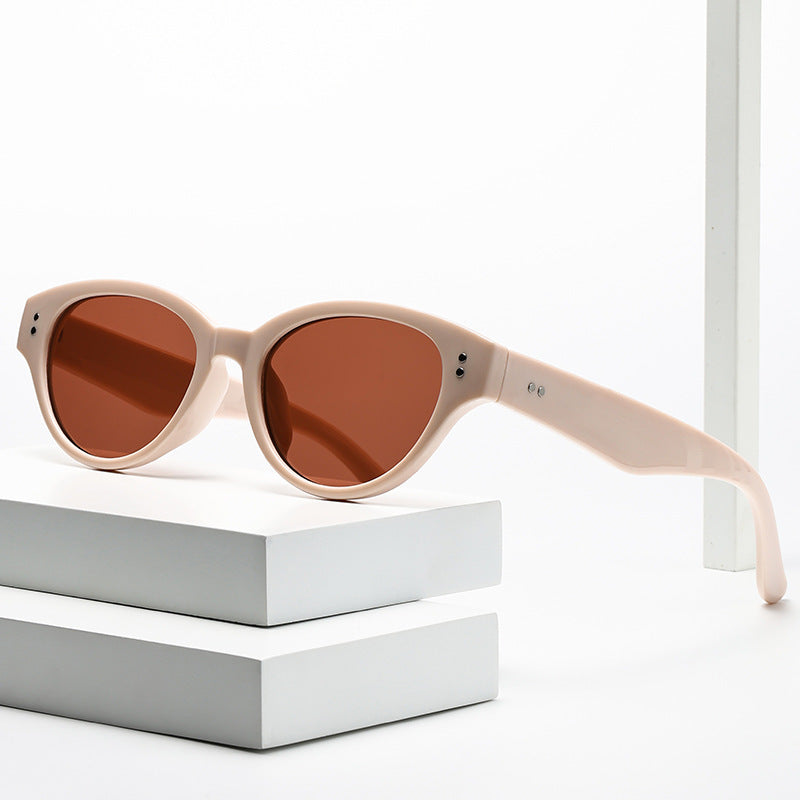 Damen stilvolle Sonnenbrille im trendigen Retro-Stil Brehn