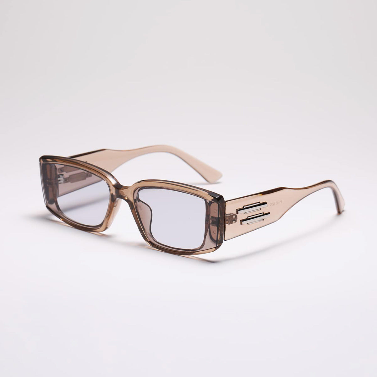 Damen elegante rechteckige Sonnenbrille mit stylischem Acetat-Rahmen Brehn