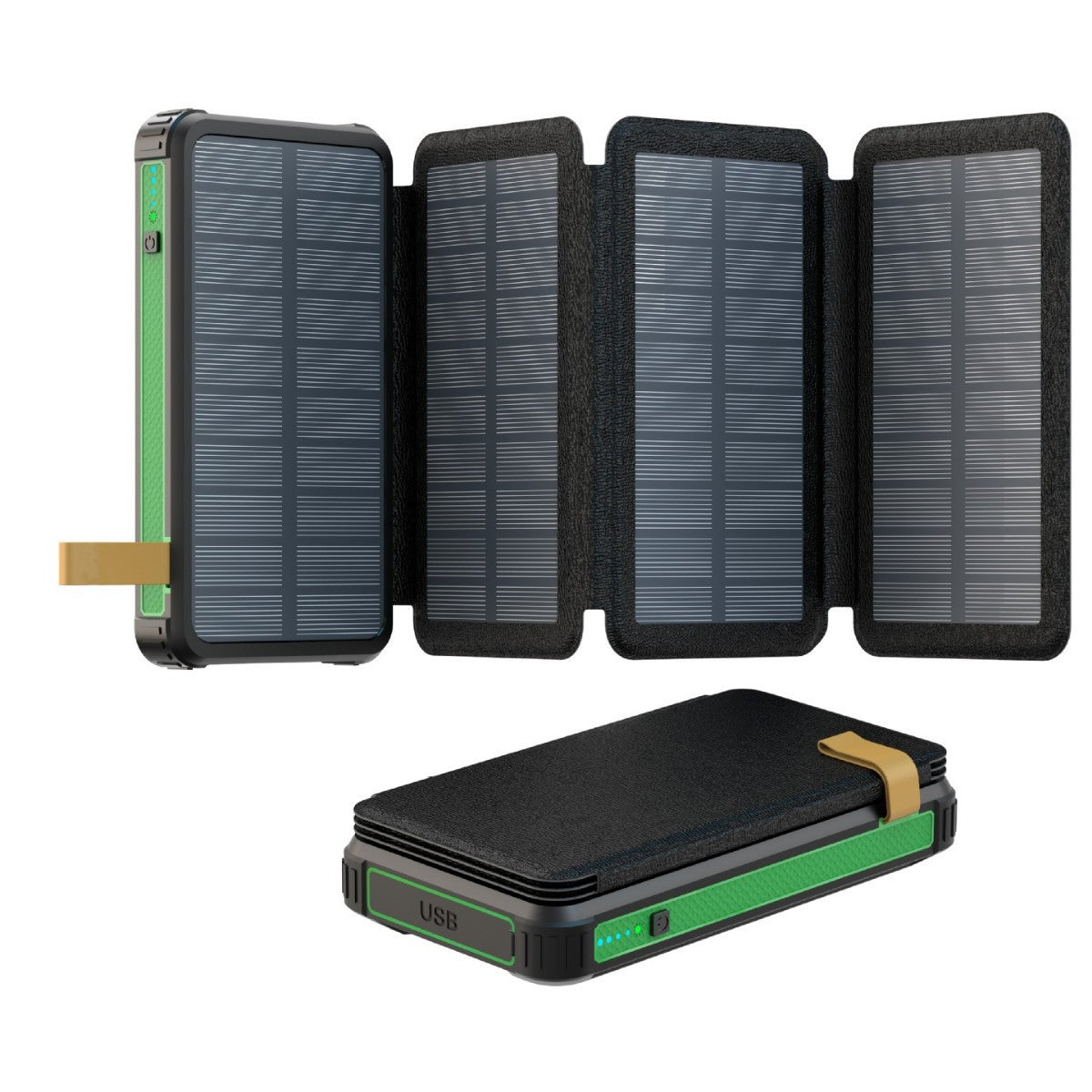 Solarbetriebene Powerbank Mit Schnellladefunktion Von Brehn