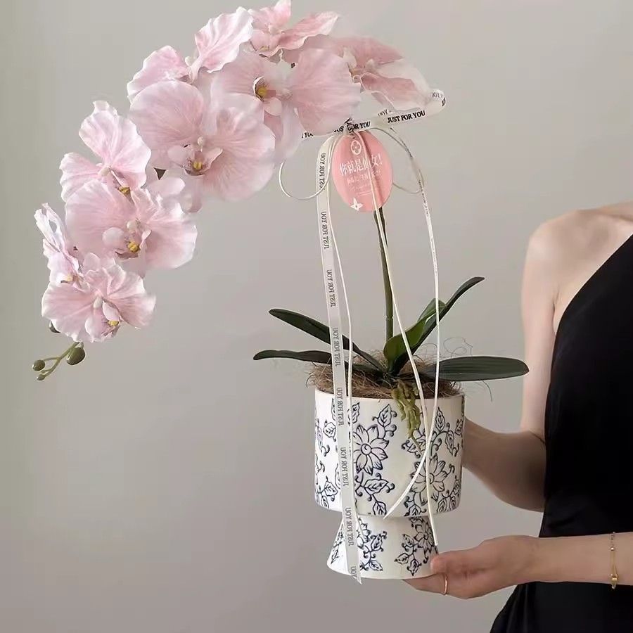 Dekorative künstliche Orchidee