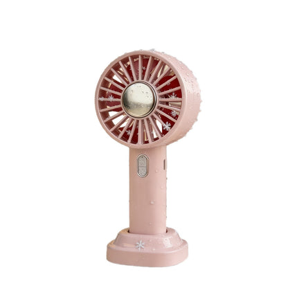 Unisex Tragbarer Handventilator mit integriertem Wassersprühmechanismus Brehn
