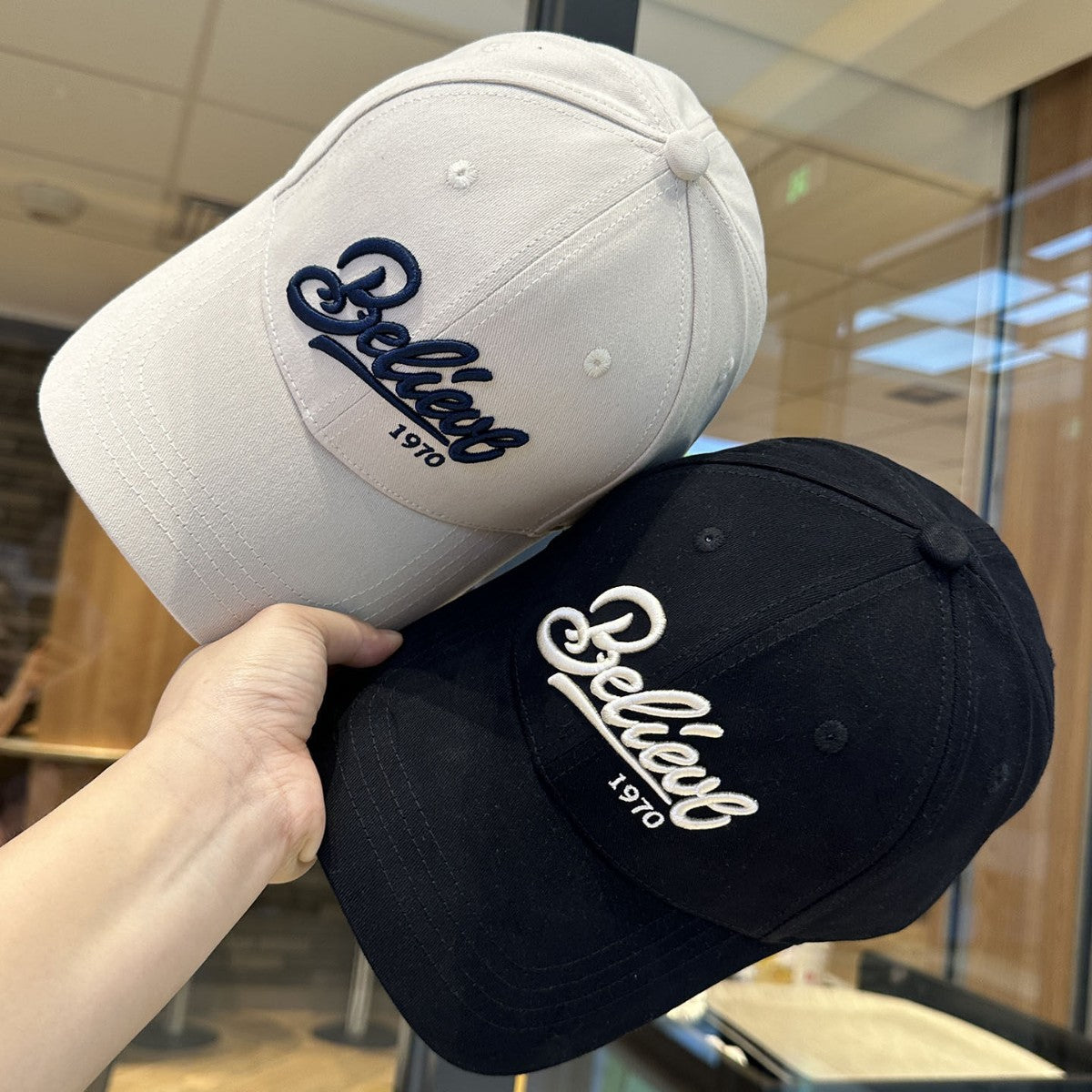 Damen stilvolle bestickte verstellbare Cap Brehn 1784188220