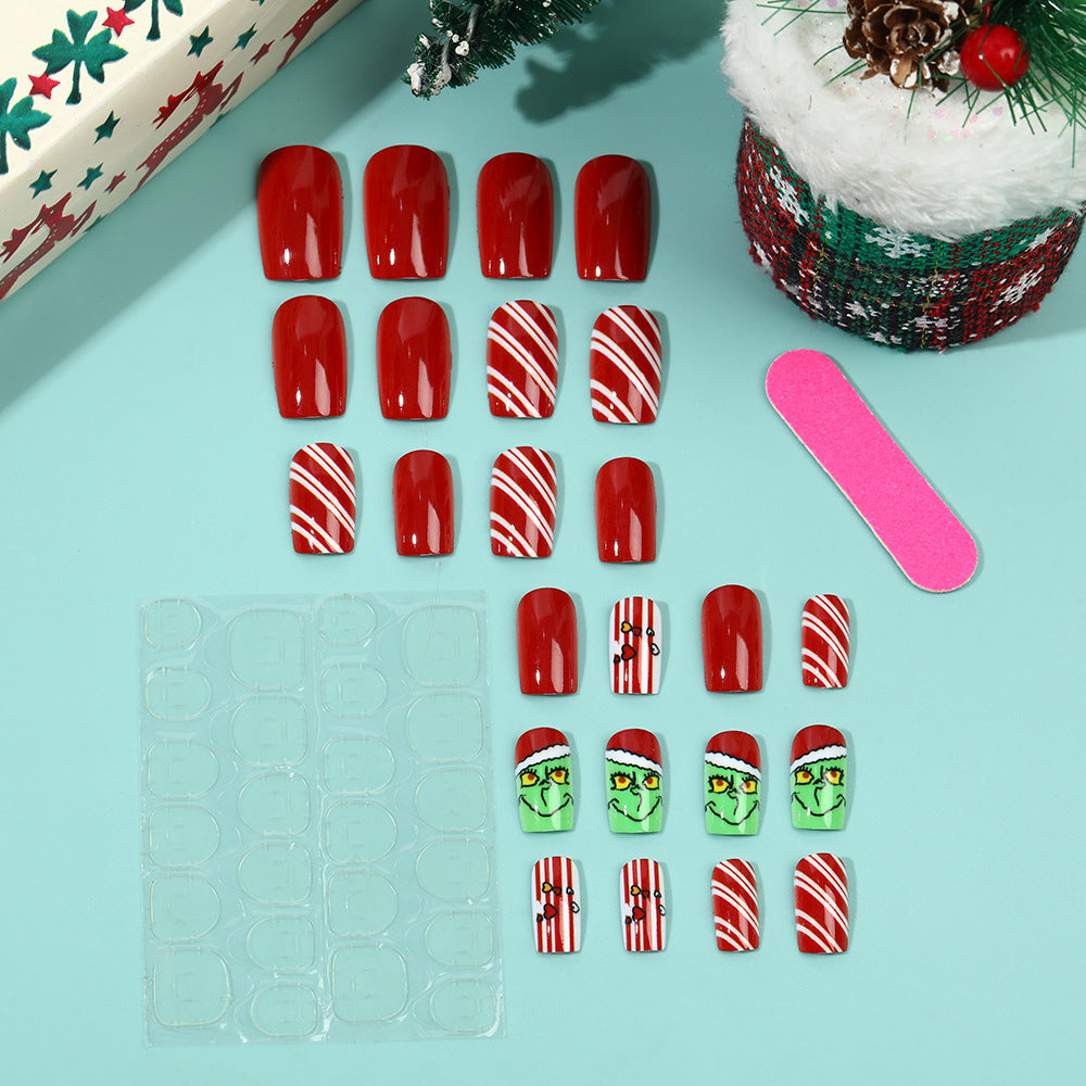 Kreative Weihnachtskunstnägel Brehn