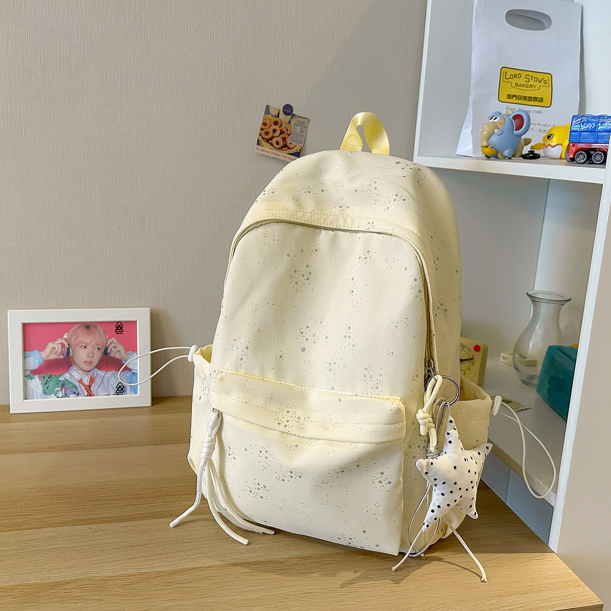 Stylish Leichter Ziehkordel Rucksack Brehn
